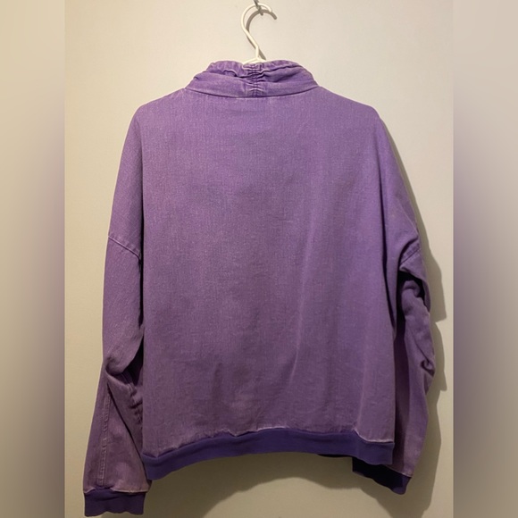 Mike Fridays denim purple pullover - Picture 3 of 3